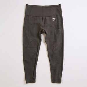 Gymshark Seamless Dark Gray Athletic Leggins Small Medium
